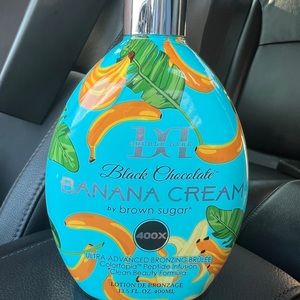 1/2 full Banana Cream Double Dark Tanning Lotion